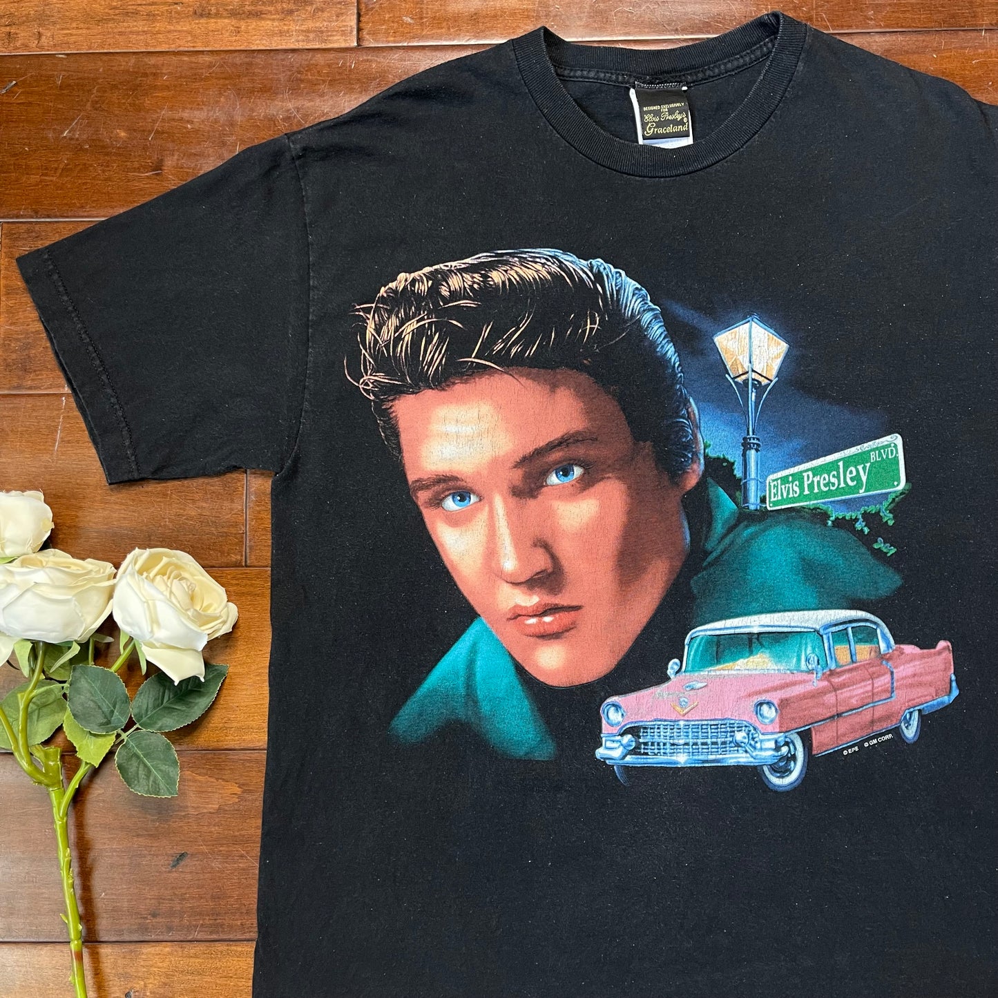Vintage 1999 Elvis Presley Graceland T-Shirt