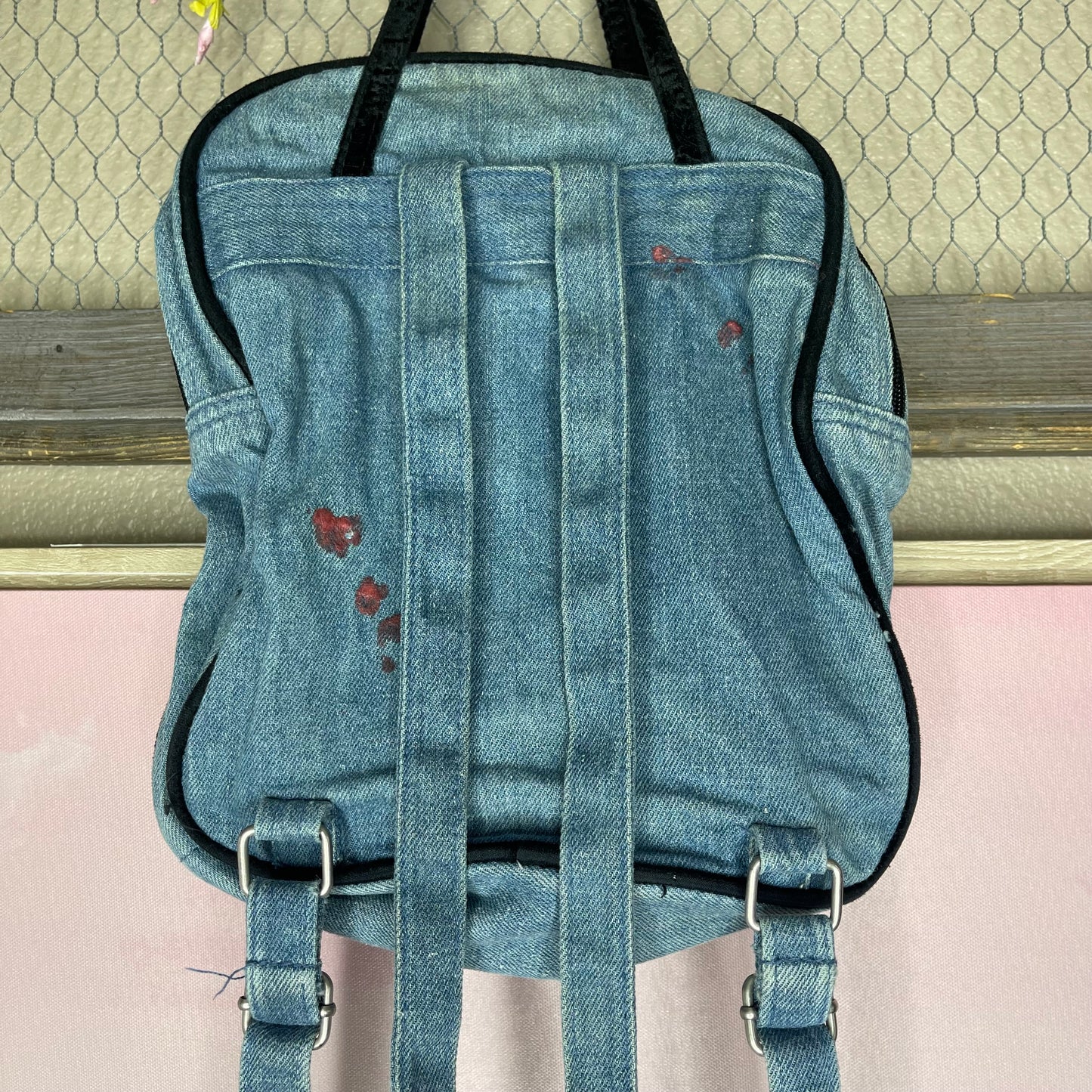 VINTAGE 90’S BUTTERFLY BACKPACK HANDBAG