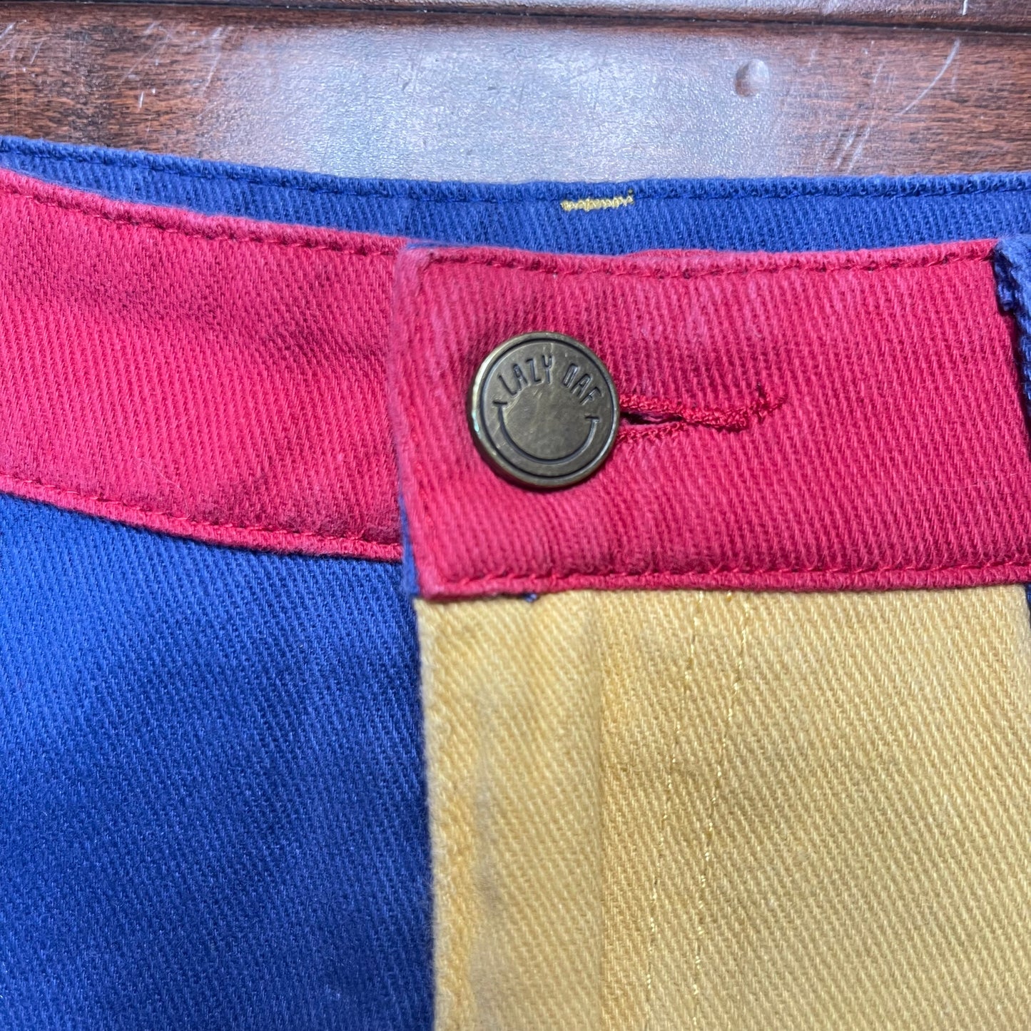 Thrifted Lazy Oaf x Mr. Men Mr. Happy Mr. Wrong Skirt