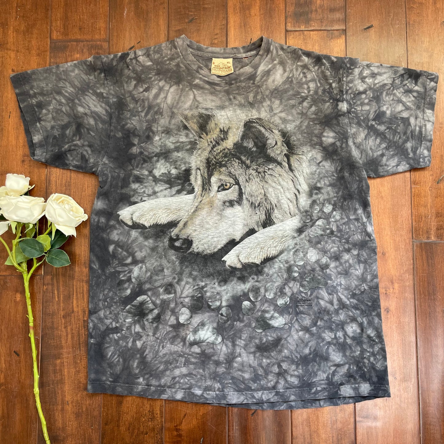 Vintage Y2K Wolf By The Mountain T-Shirt
