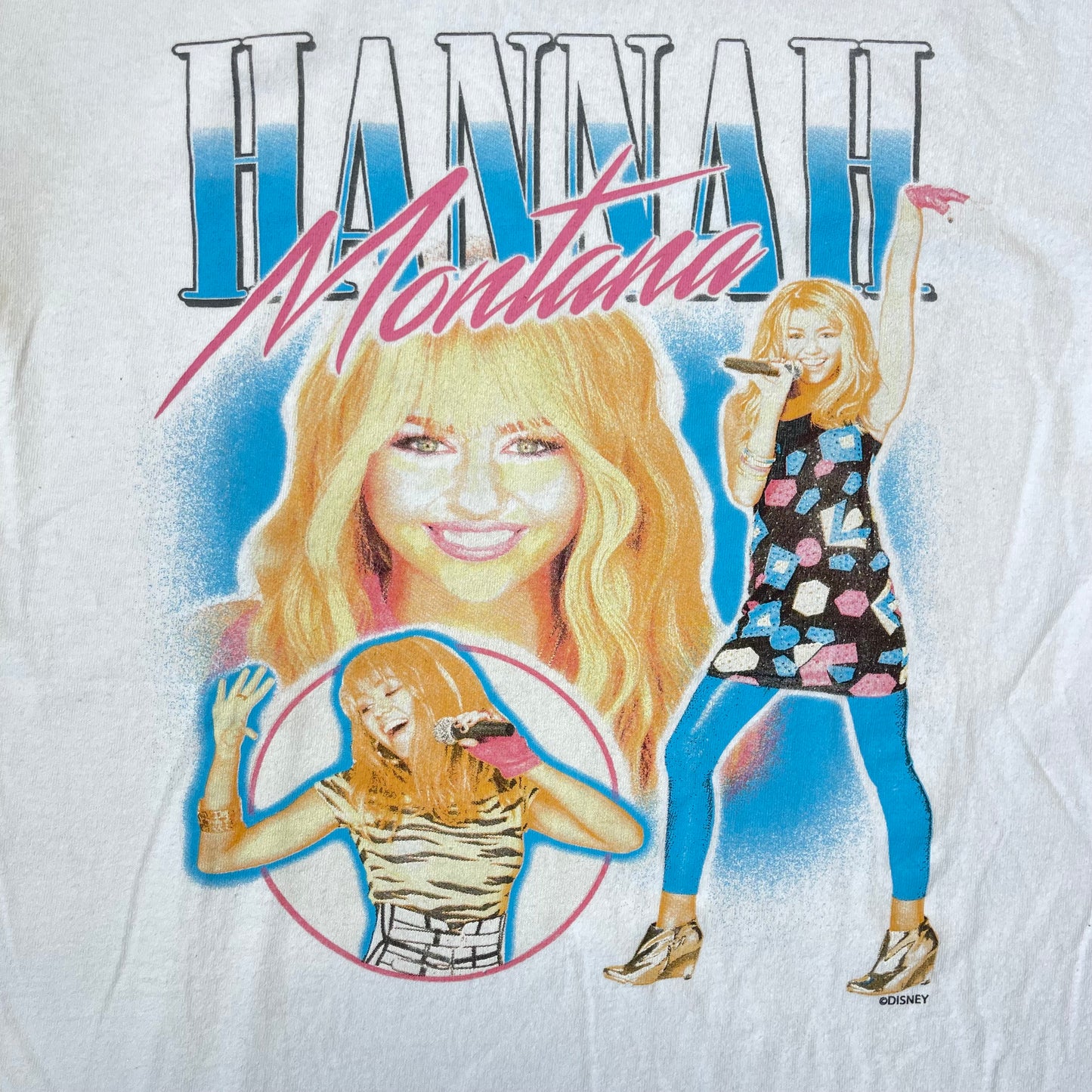 Vintage Y2K Hannah Montana Official Licensed T-Shirt
