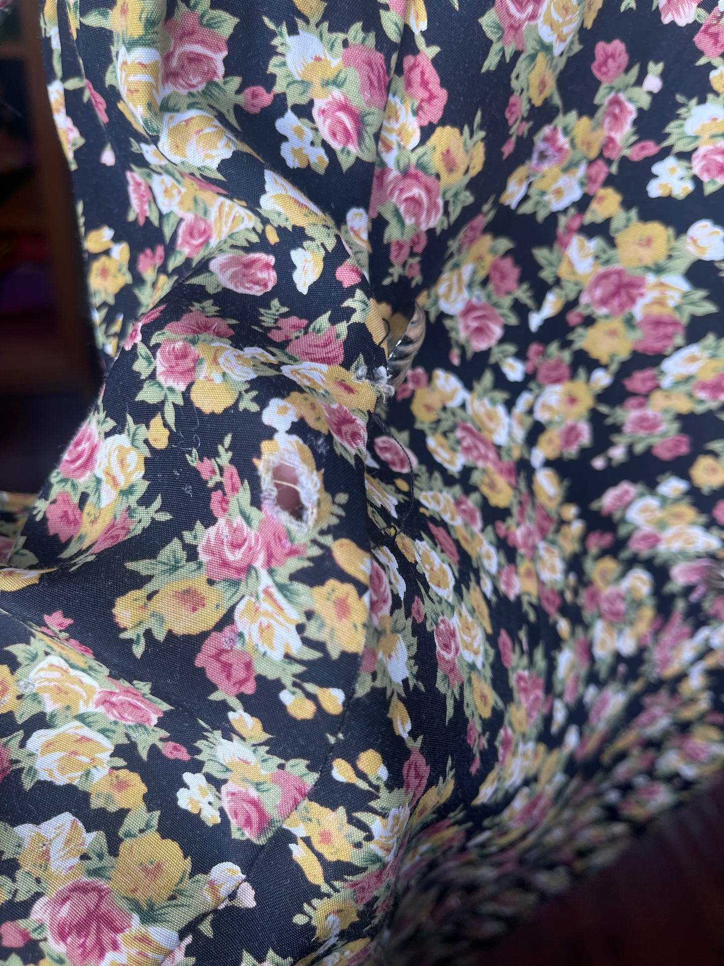 VINTAGE 90’S WHIMSY FLORAL JUMPSUIT