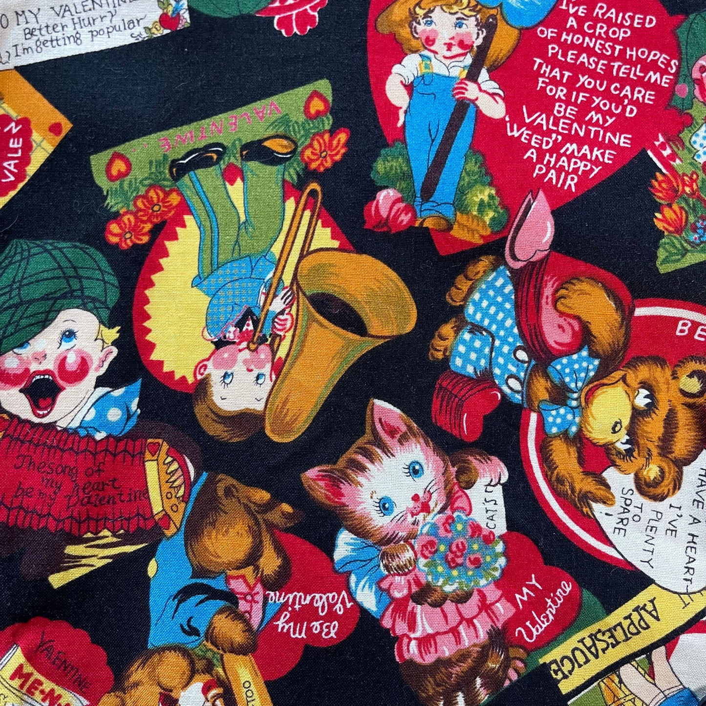 Vintage Capelli Designs New York Valentines Vest