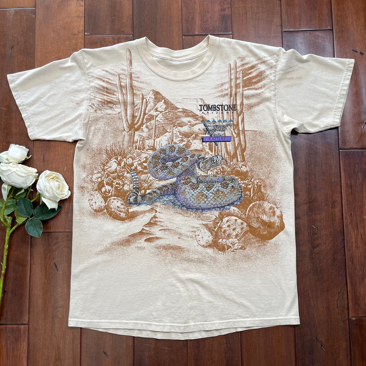 Vintage Tombstone Arizona Rattlesnake T-Shirt