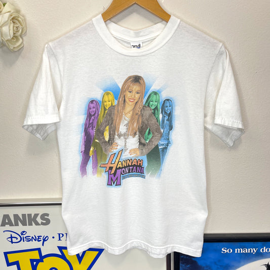 Vintage Y2K Hannah Montana Best of Both Worlds Tour T-Shirt