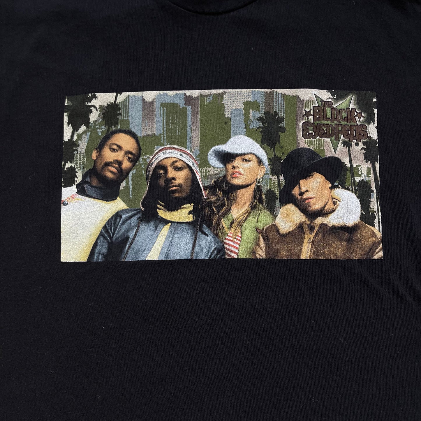 Thrifted Black Eyes Peas Monkey Business Tour T-Shirt