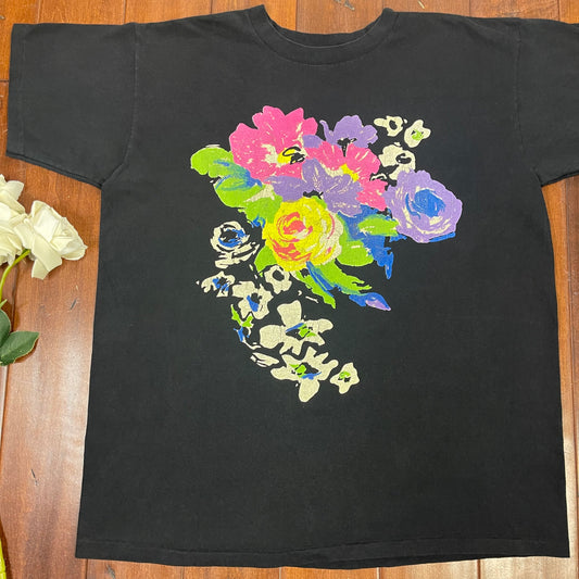 VINTAGE 80’S FLORAL T-SHIRT