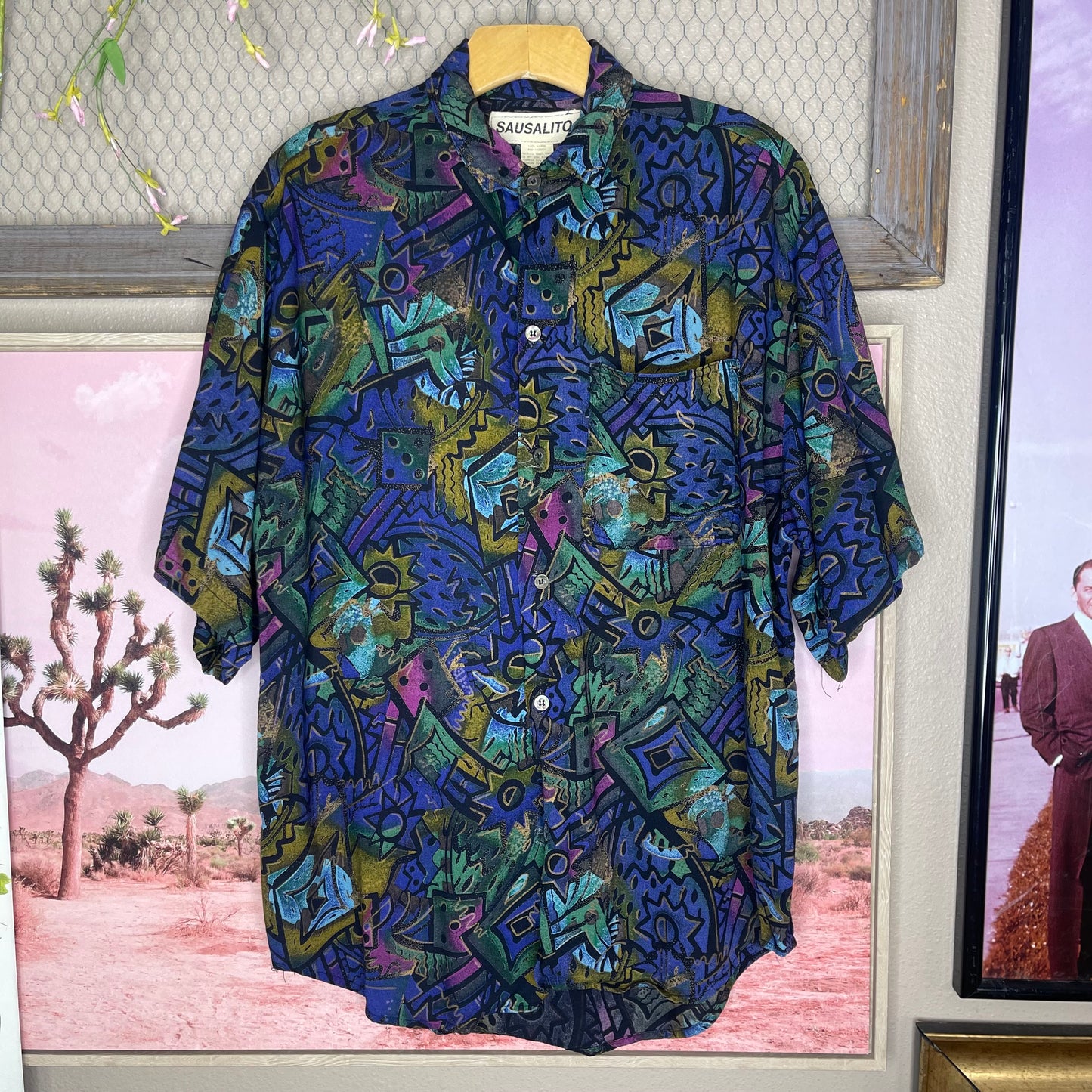 VINTAGE 90’S SAUSALITO BUTTON-UP