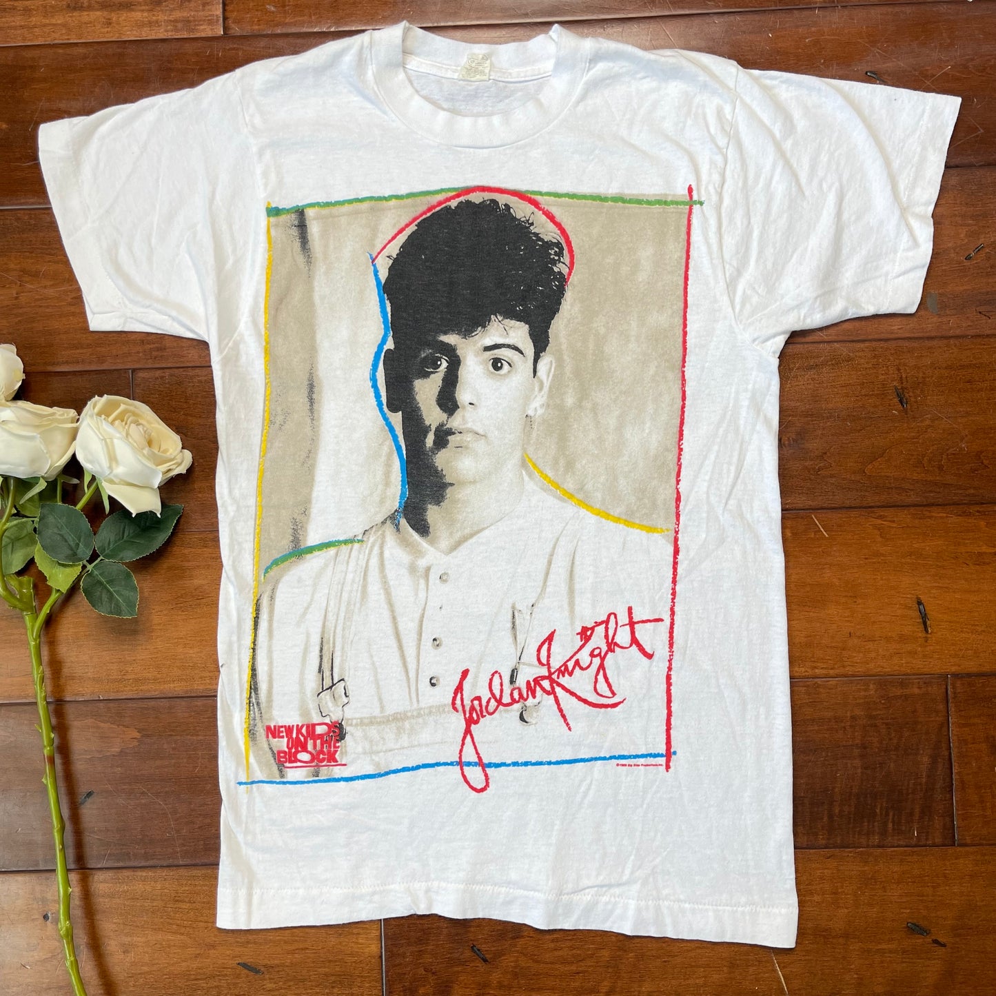 Vintage 1989 Kids On The Block Jordan Knight T-Shirt