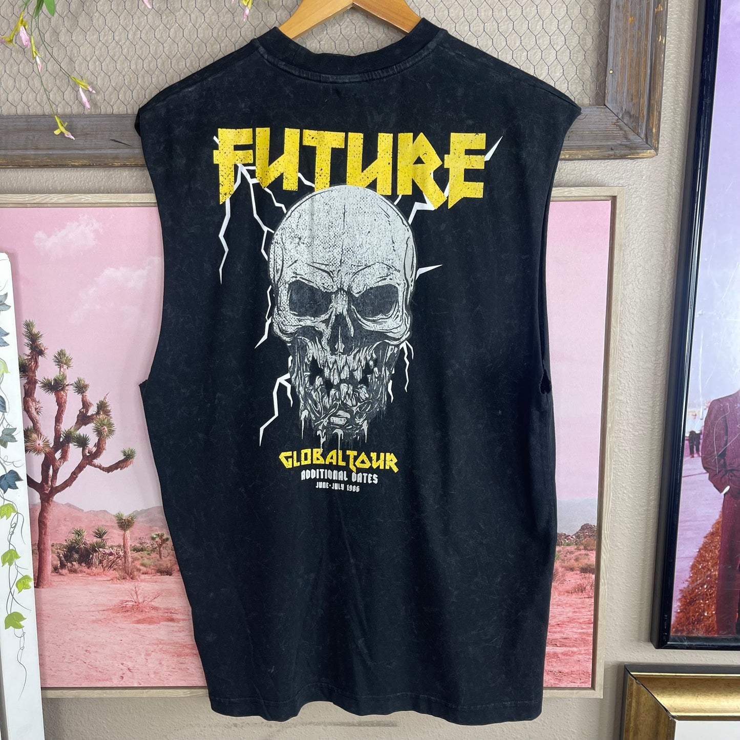 THRIFTED ASOS “FUTURE” SLEEVELESS T-SHIRT