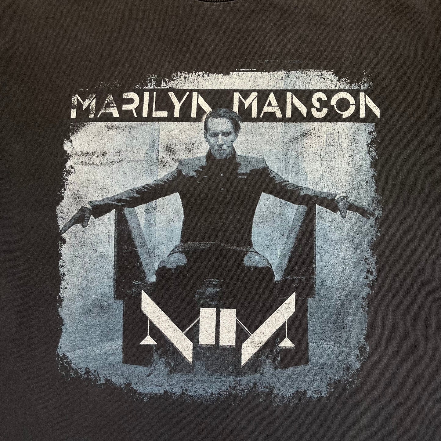 Thrifted 2015 Marilyn Manson & Smashing Pumpkins End Times Tour T-Shirt