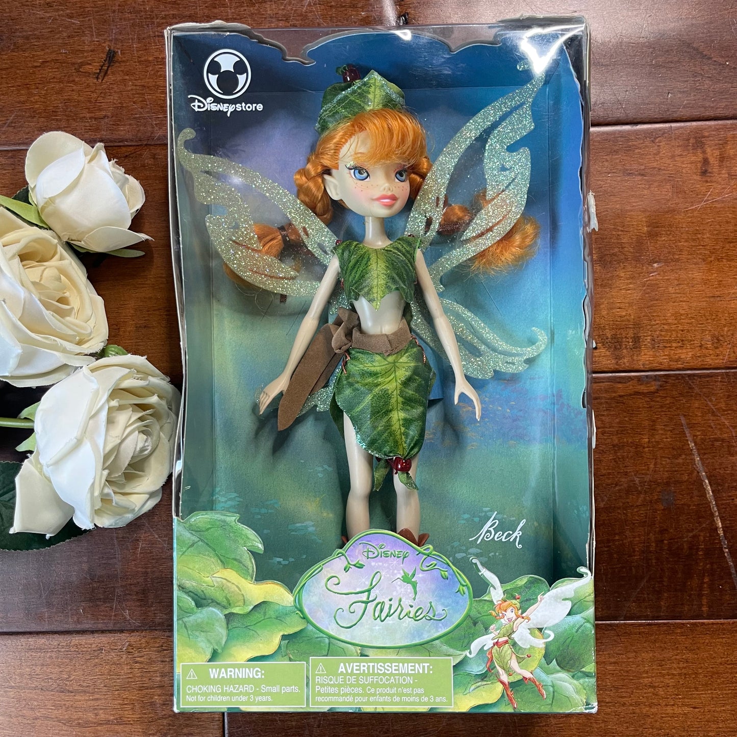 Vintage Y2K Disney Store Exclusive Fairies Beck Doll Figure