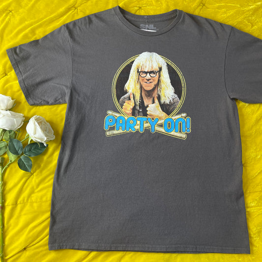 Vintage Y2K SNL “Party On” T-Shirt