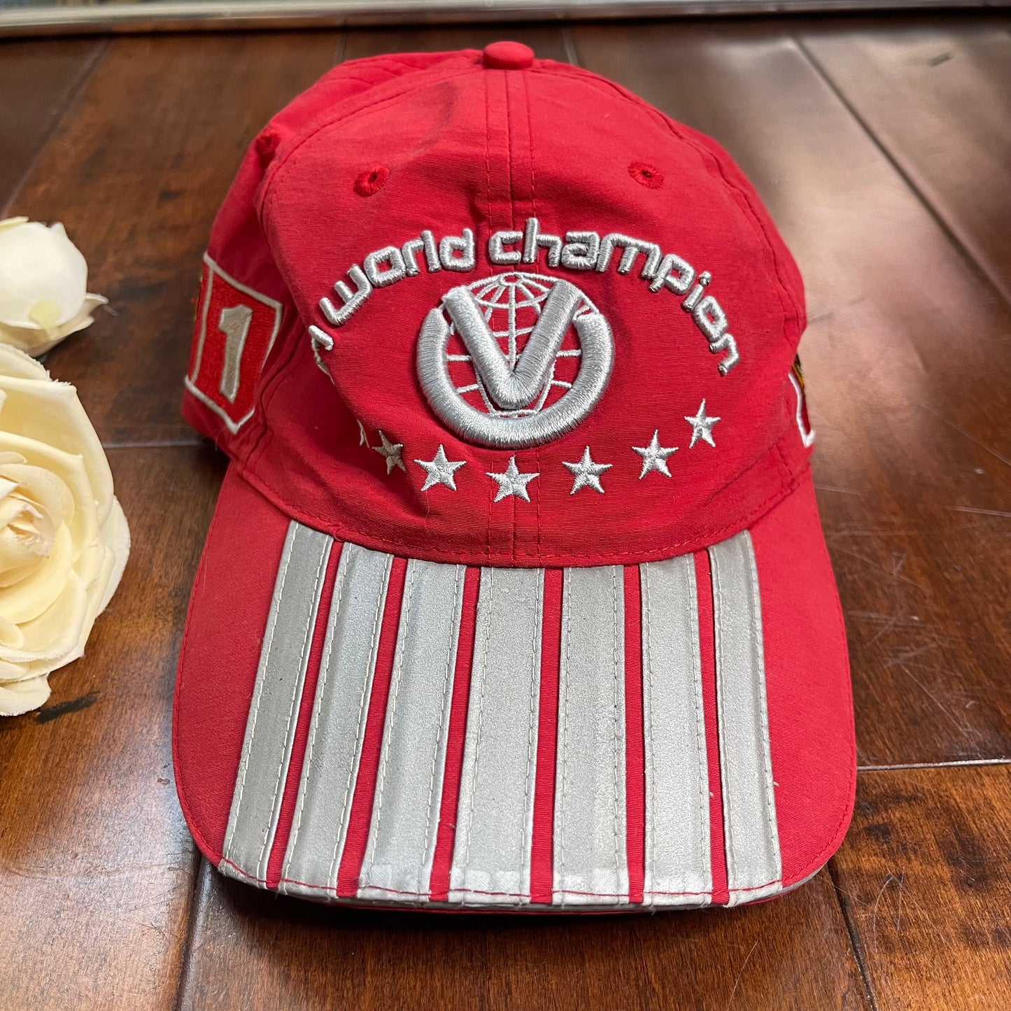 Vintage Ferrari Hat F1 Michael Schumacher 7 Times World Champion Formula 1 Official Cap