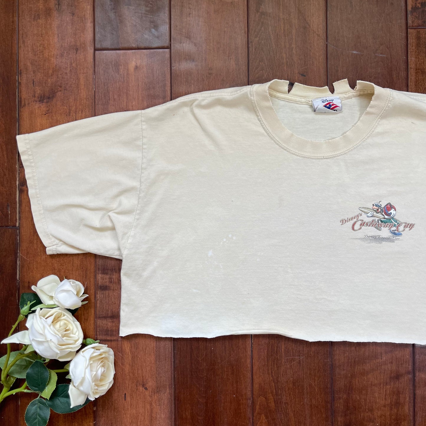 Vintage Y2K Disney Cruise Line Goofy T-Shirt