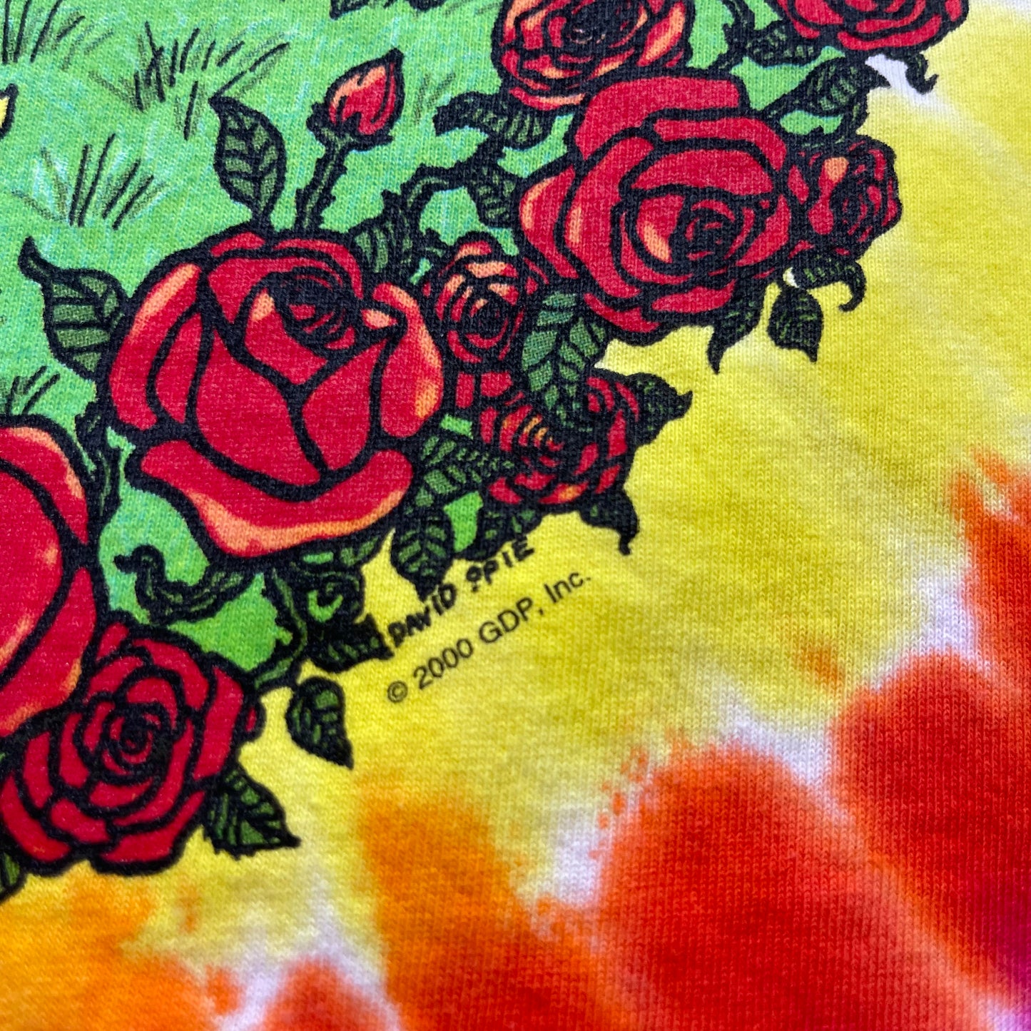 Vintage Y2K Grateful Dead "Summer Tour" Tie-Dye T-Shirt