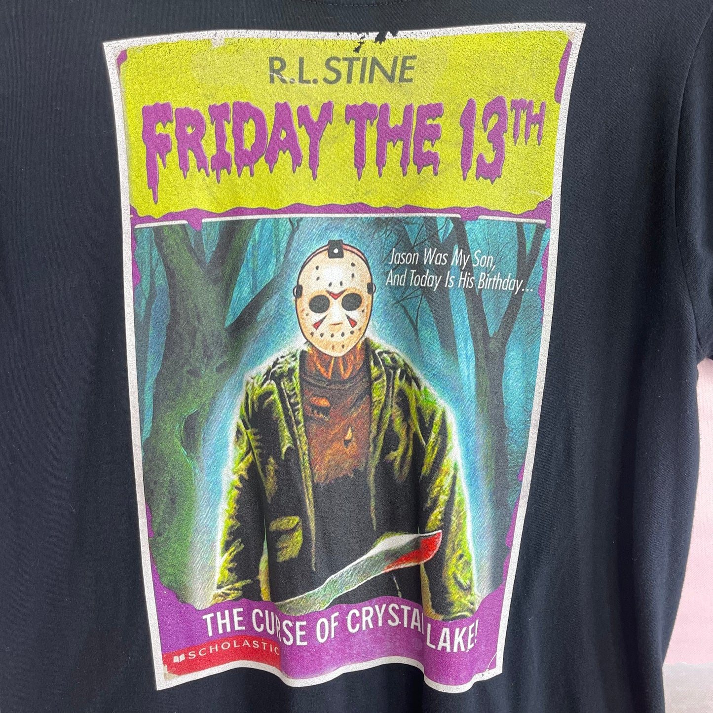 THRIFTED “R.L. STINE FRIDAY THE 13TH” T-SHIRT