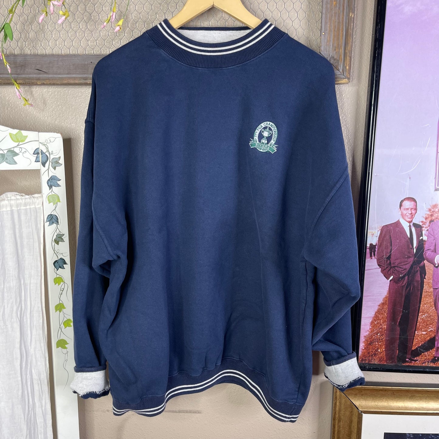 VINTAGE 1995 PGA CHAMPIONSHIP RIVERA CREWNECK SWEATER