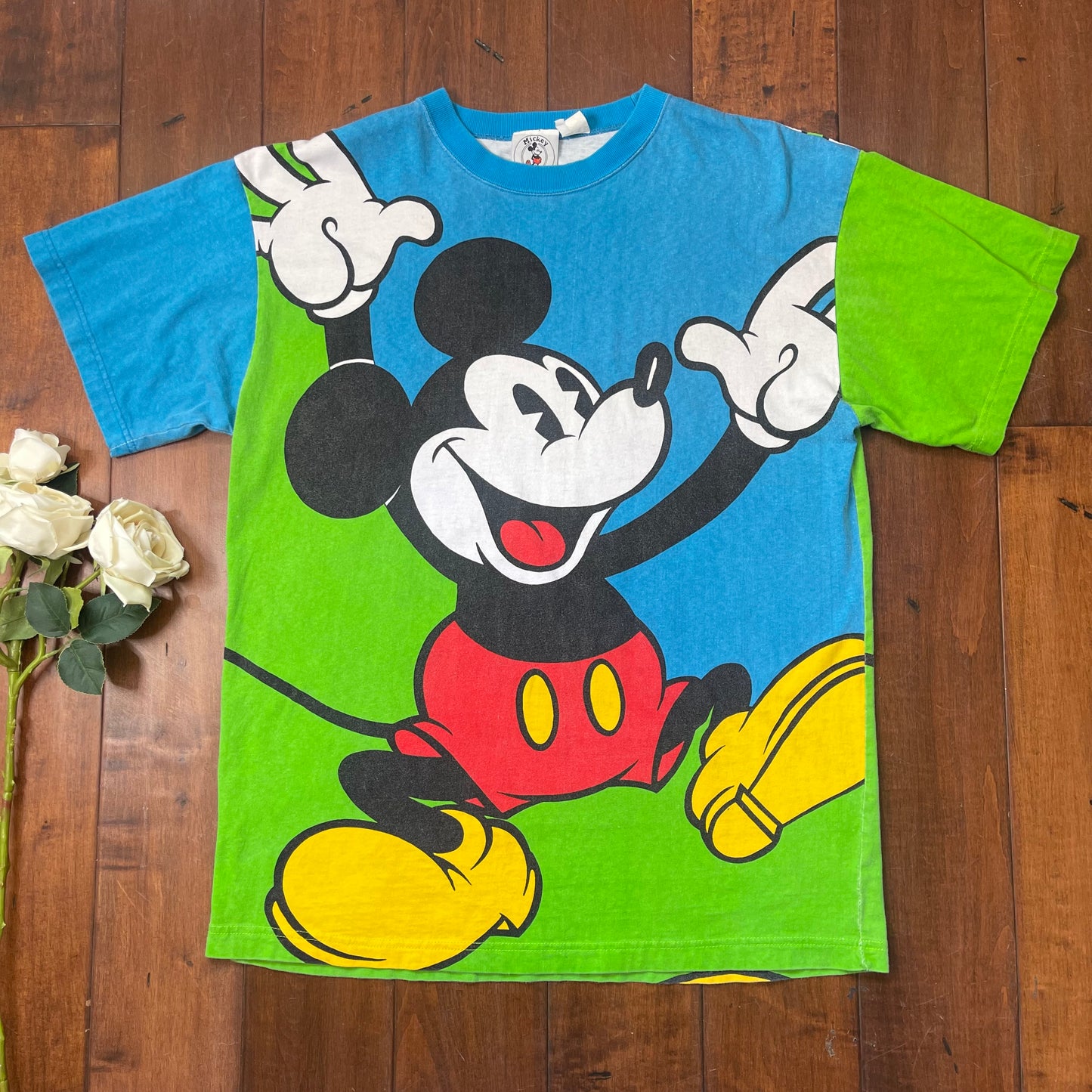 Vintage Mickey Mouse Double-Sided T-Shirt