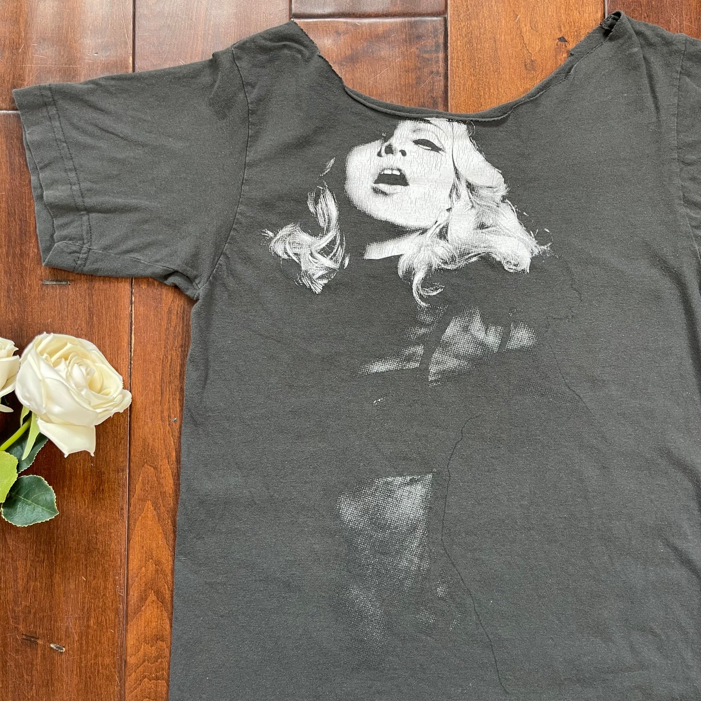 Vintage Y2K Madonna Sticky & Sweet Tour Scoop Neck Tee