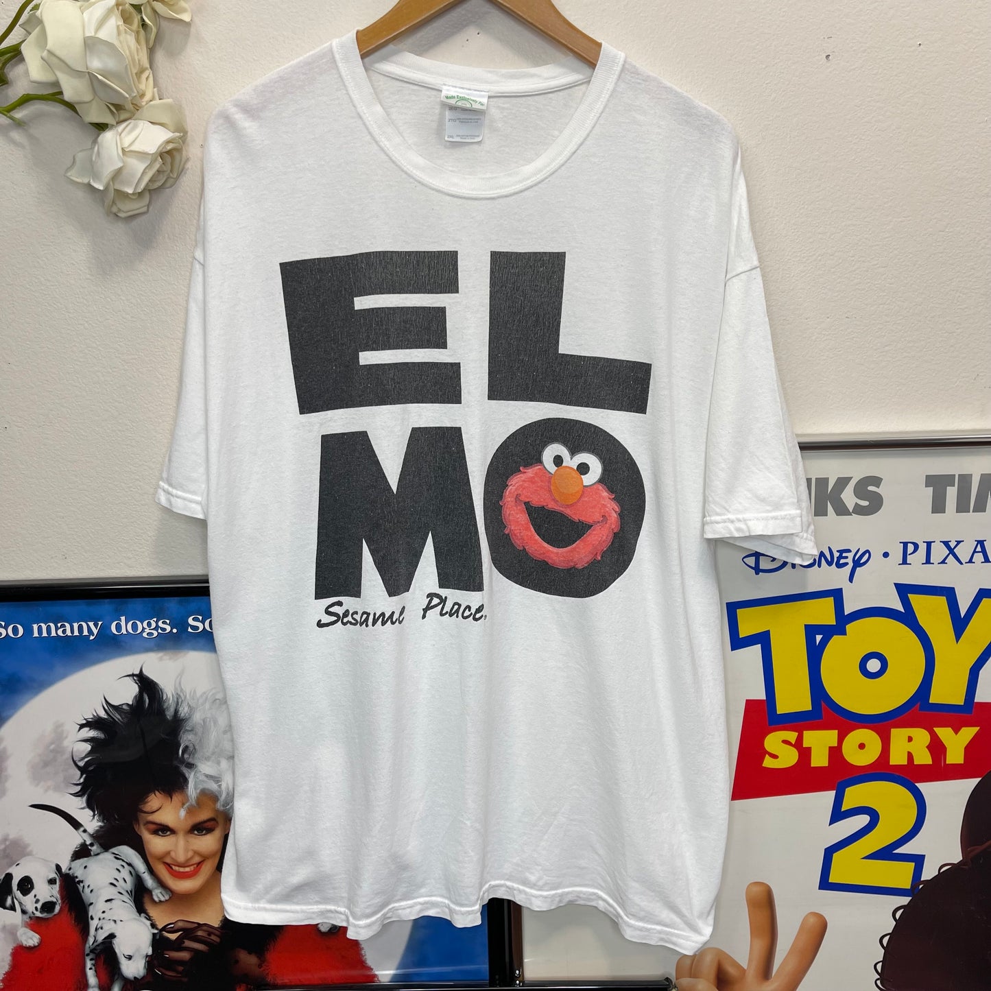 Thrifted Elmo Sesame Street T-Shirt