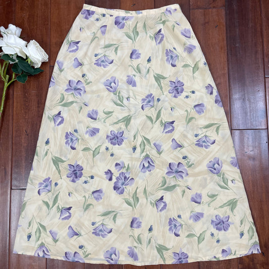 VINTAGE FLORAL SKIRT