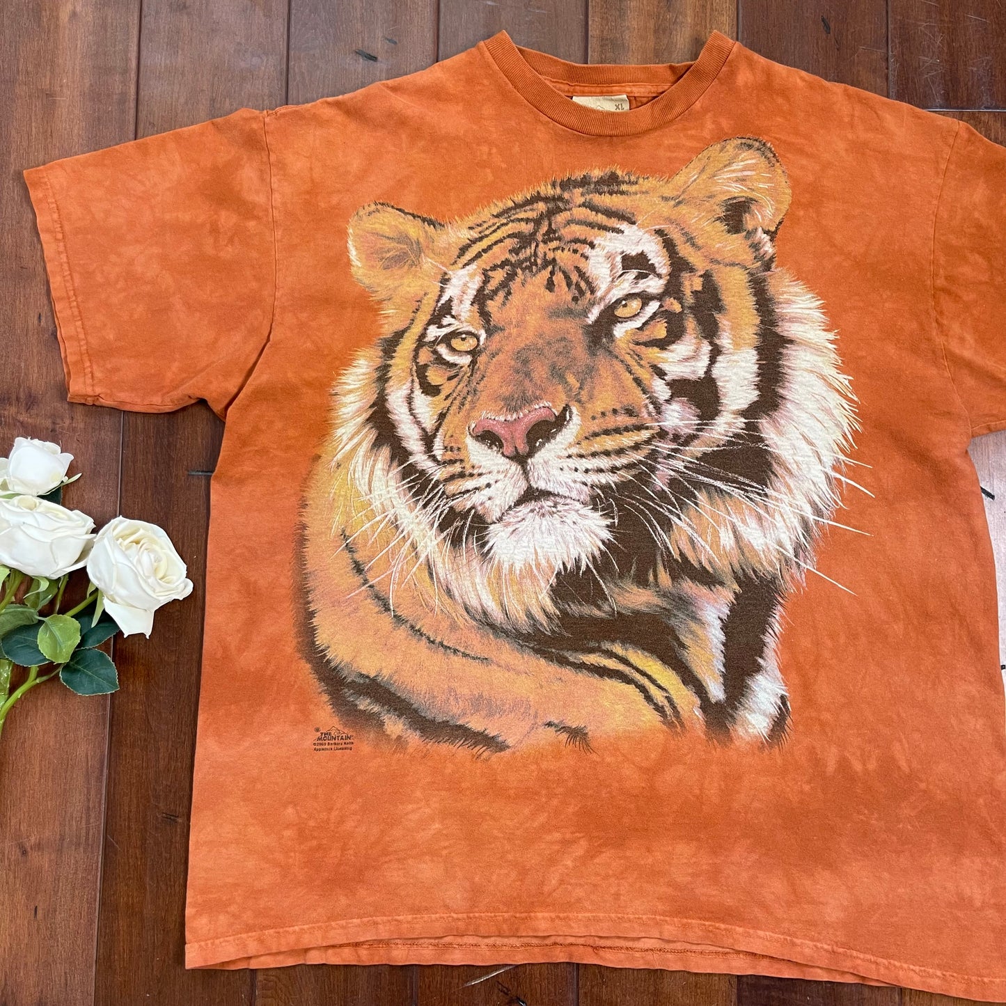 Vintage Y2K Tiger By The Mountain T-Shirt
