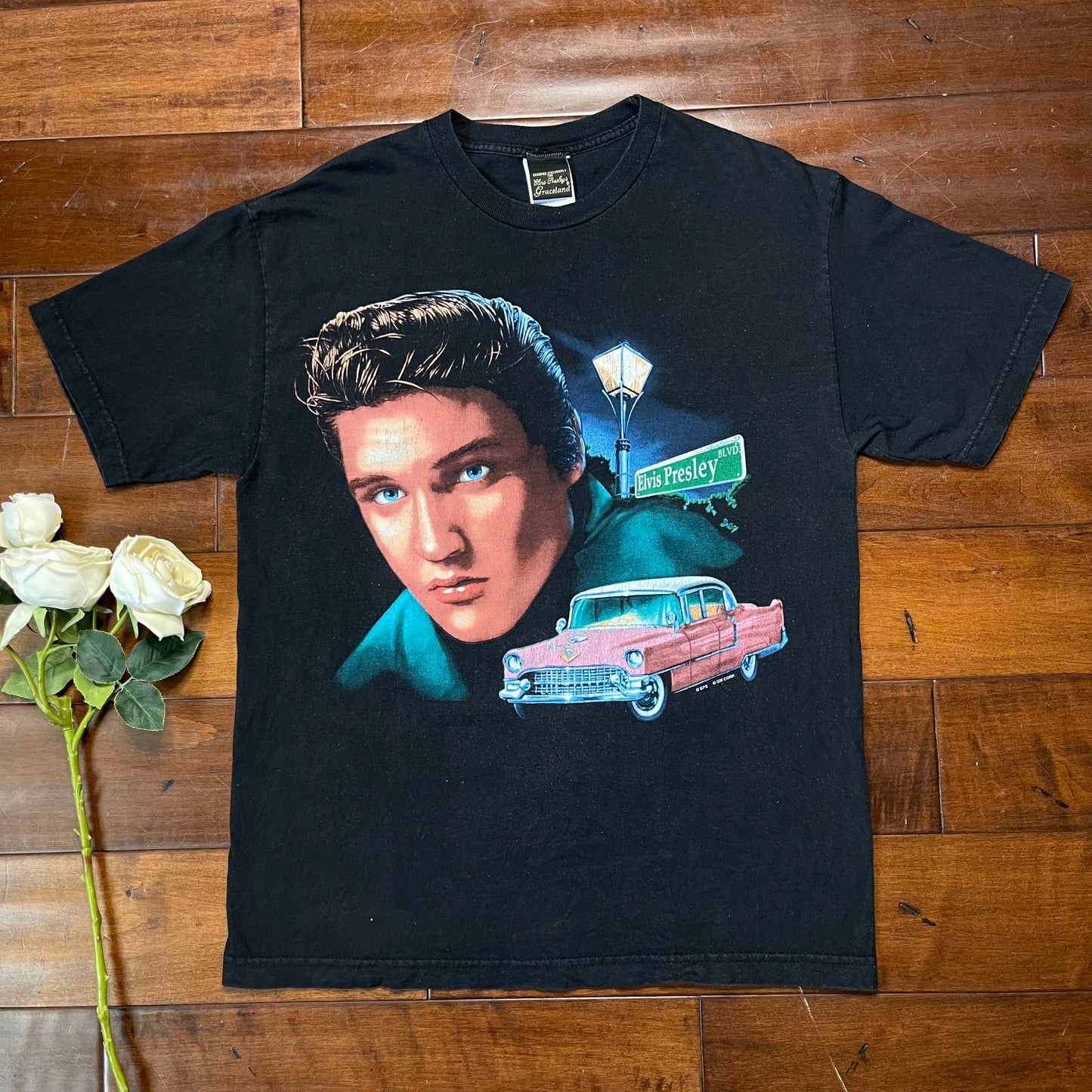 Vintage 1999 Elvis Presley Graceland T-Shirt