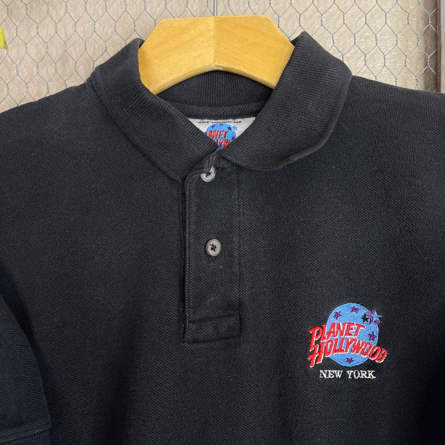 VINTAGE PLANET HOLLYWOOD NEW YORK POLO