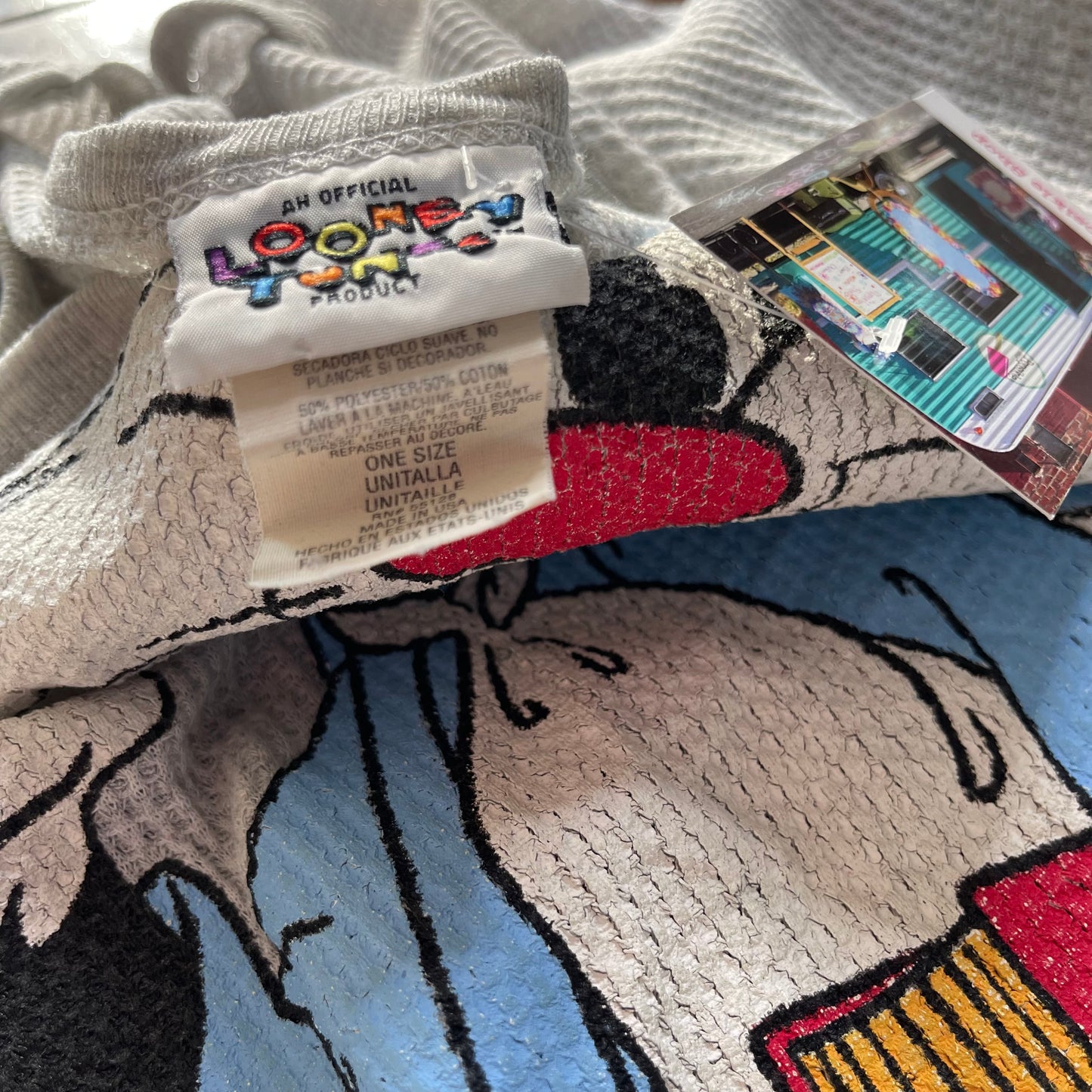 Vintage Y2K Looney Tunes Sylvester Thermal Long Sleeve