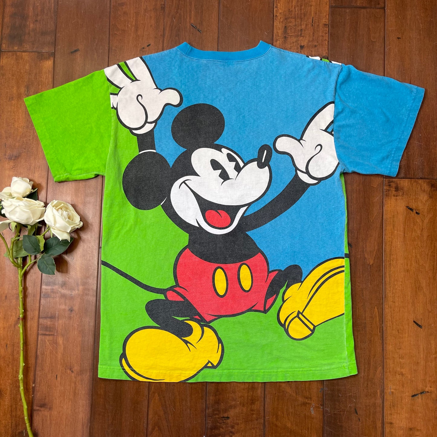 Vintage Mickey Mouse Double-Sided T-Shirt