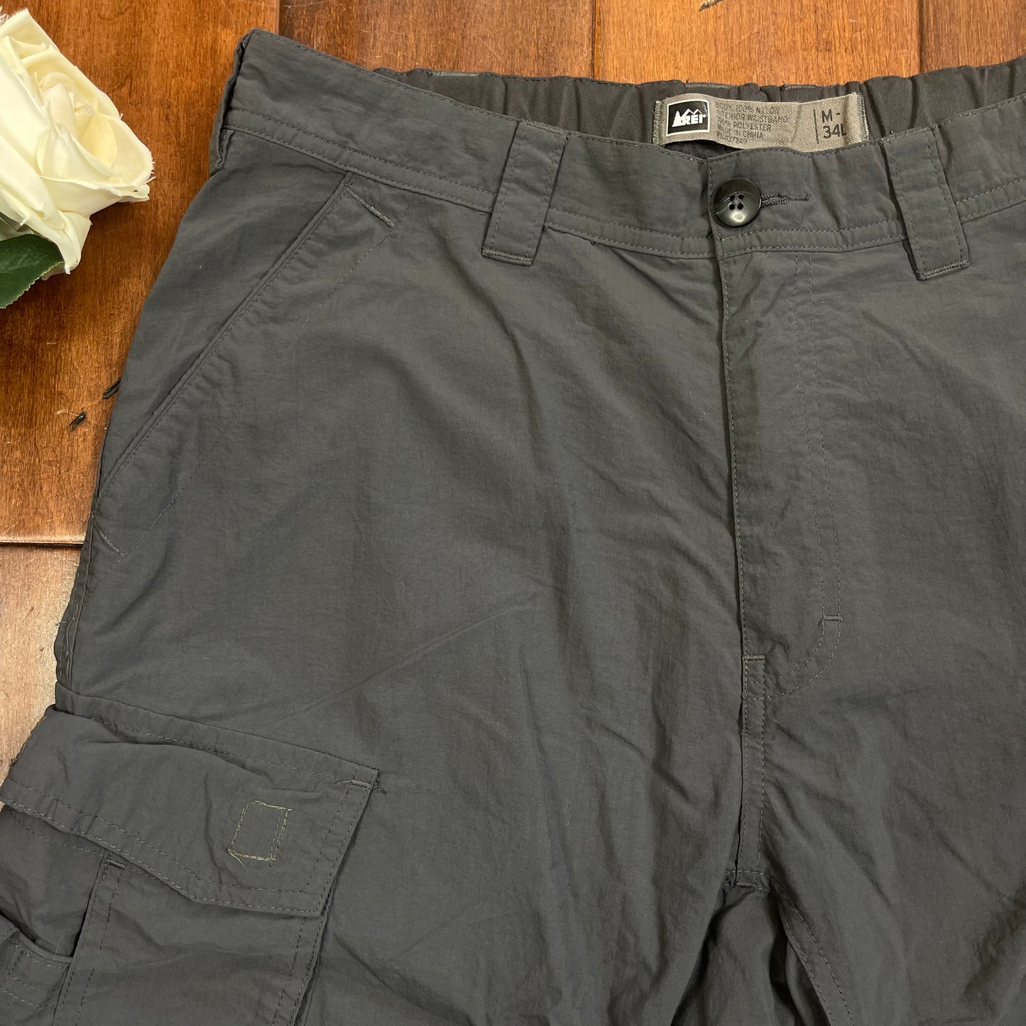 THRIFTED REI CARGO CONVERTIBLE PANTS