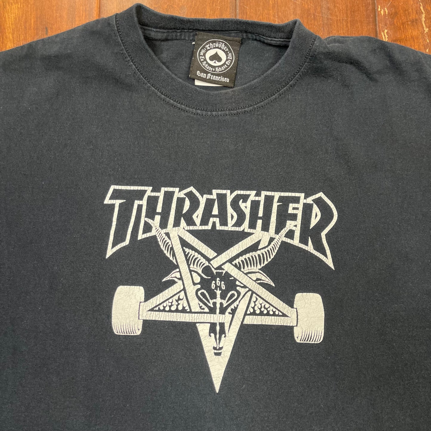 THRIFTED “TRASHER” T-SHIRT