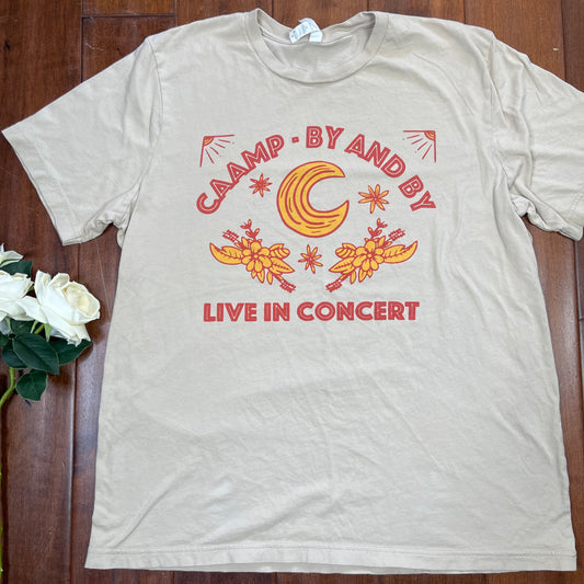 THRIFTED “CAAMP-BY AND BY LIVE IN CONCERT” T-SHIRT