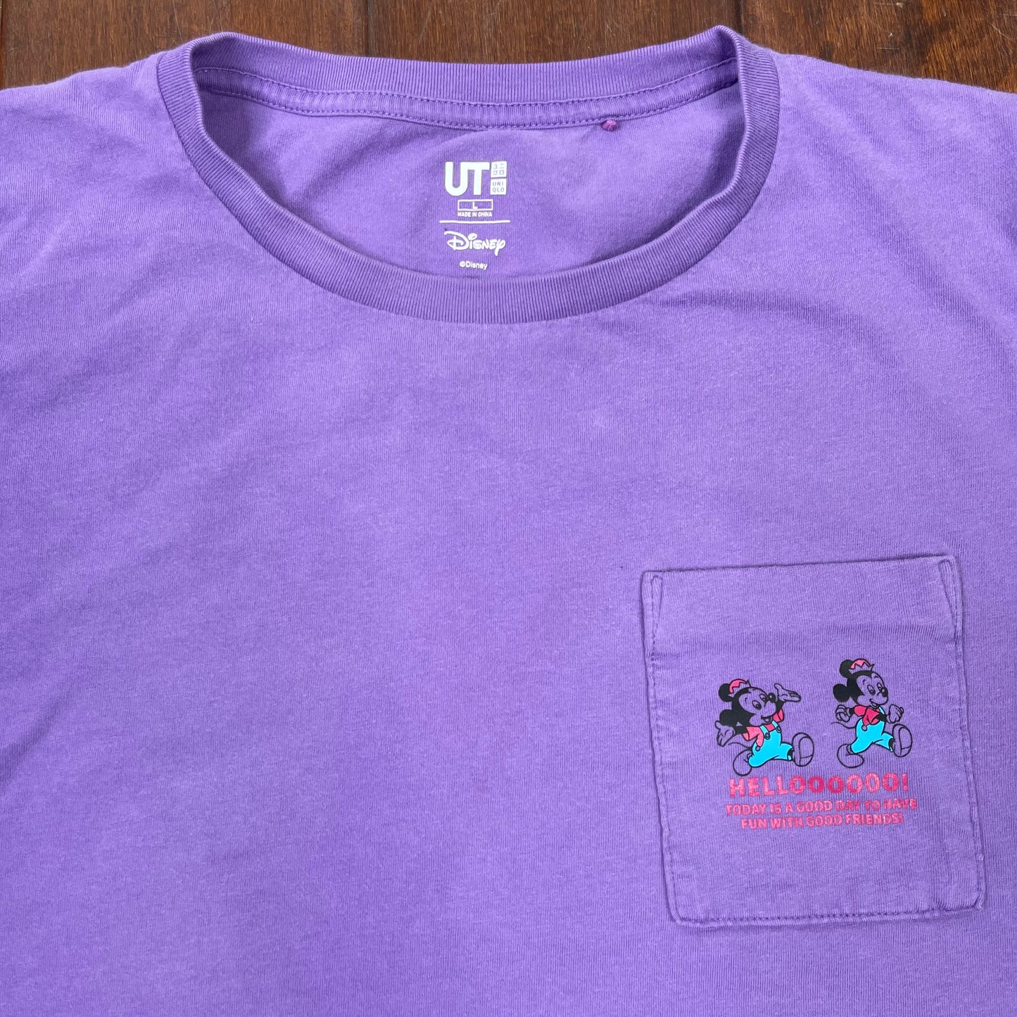 THRIFTED MICKEY & MINNIE CUT-UP TEE