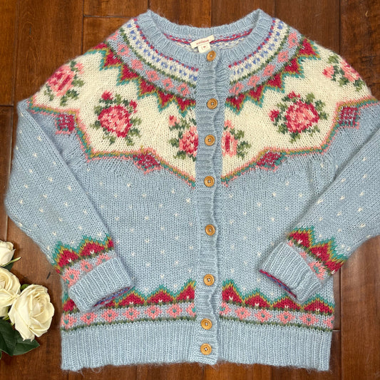 THRIFTED COTTAGECORE SWEATER
