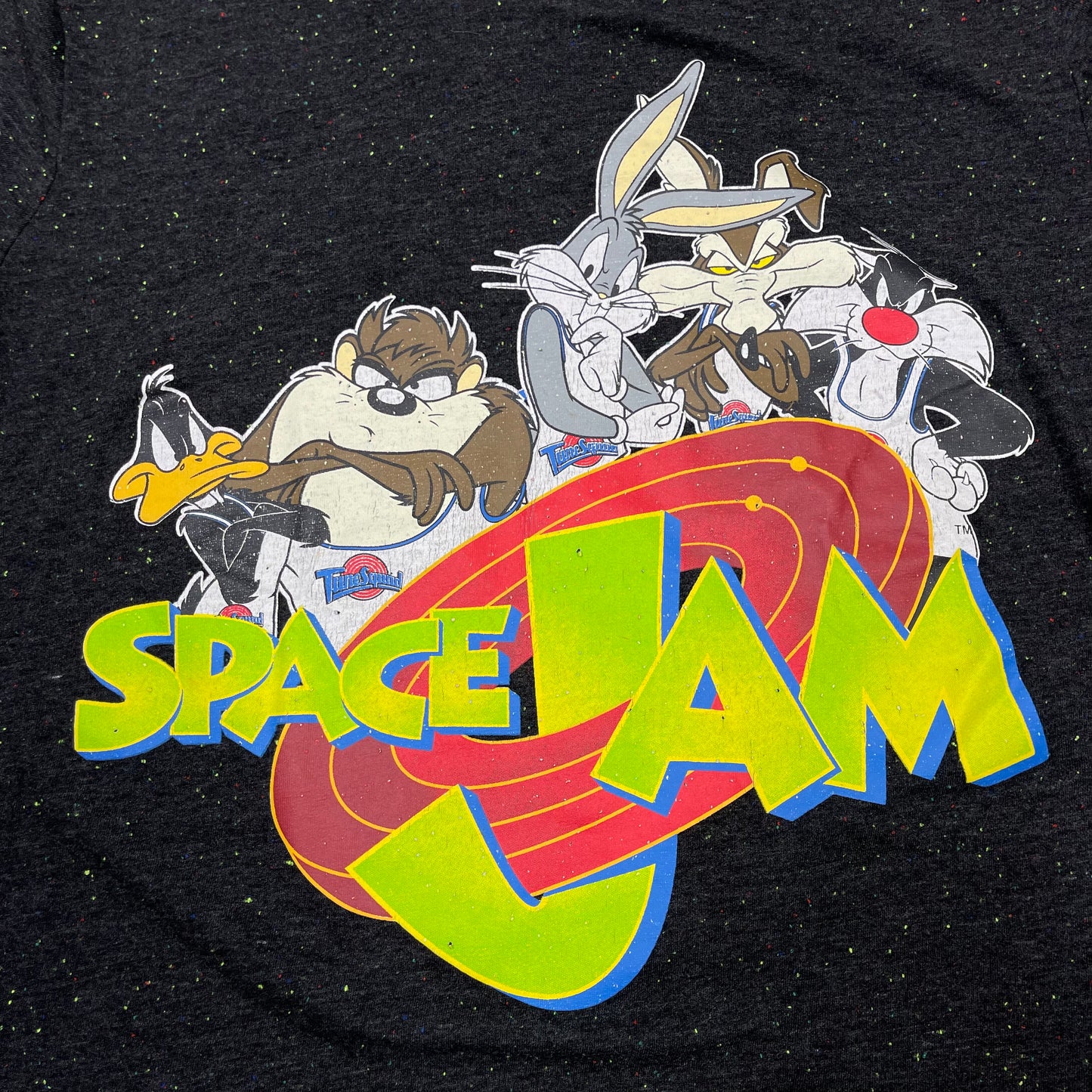 THRIFTED “SPACE JAM” SNIPPED SHIRT