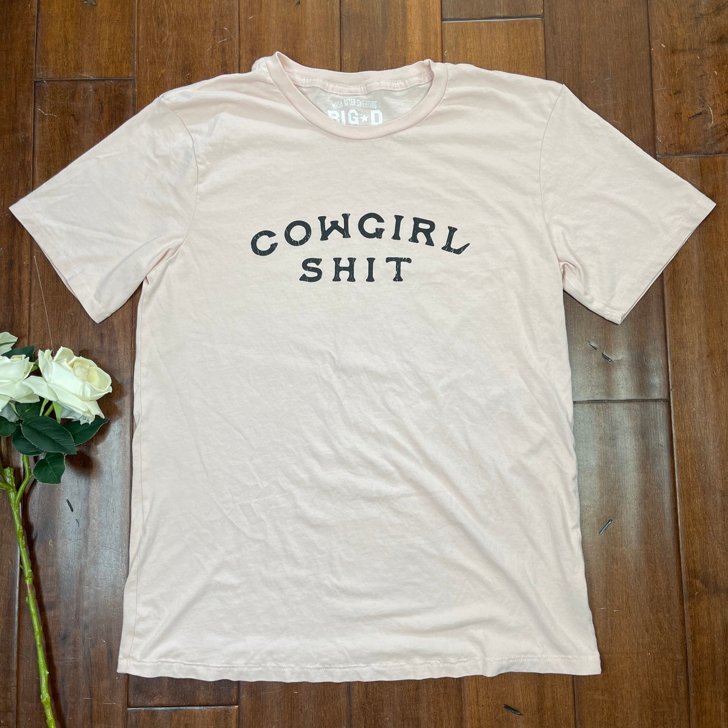 THRIFTED “COWGIRL SHIT” T-SHIRT