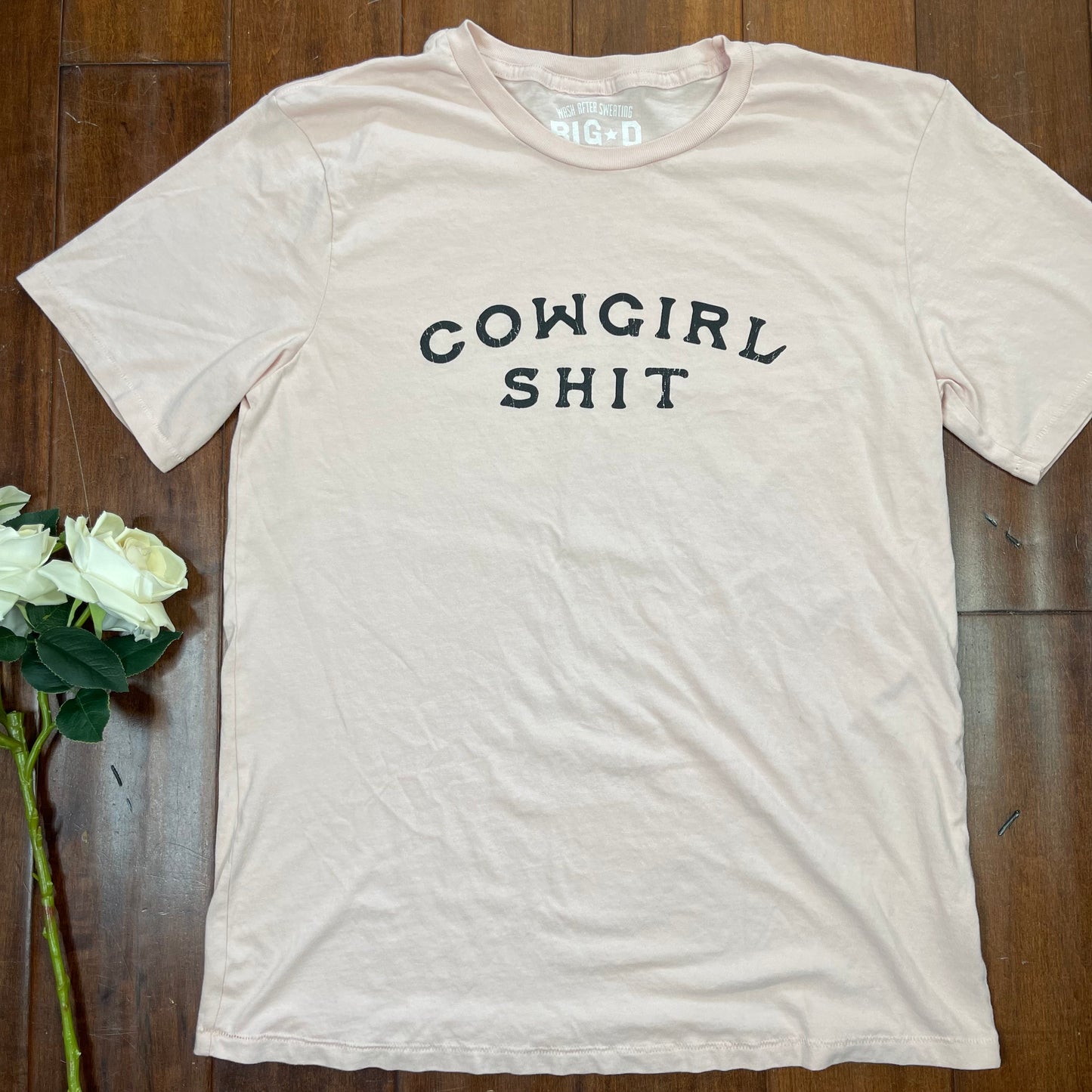 THRIFTED “COWGIRL SHIT” T-SHIRT