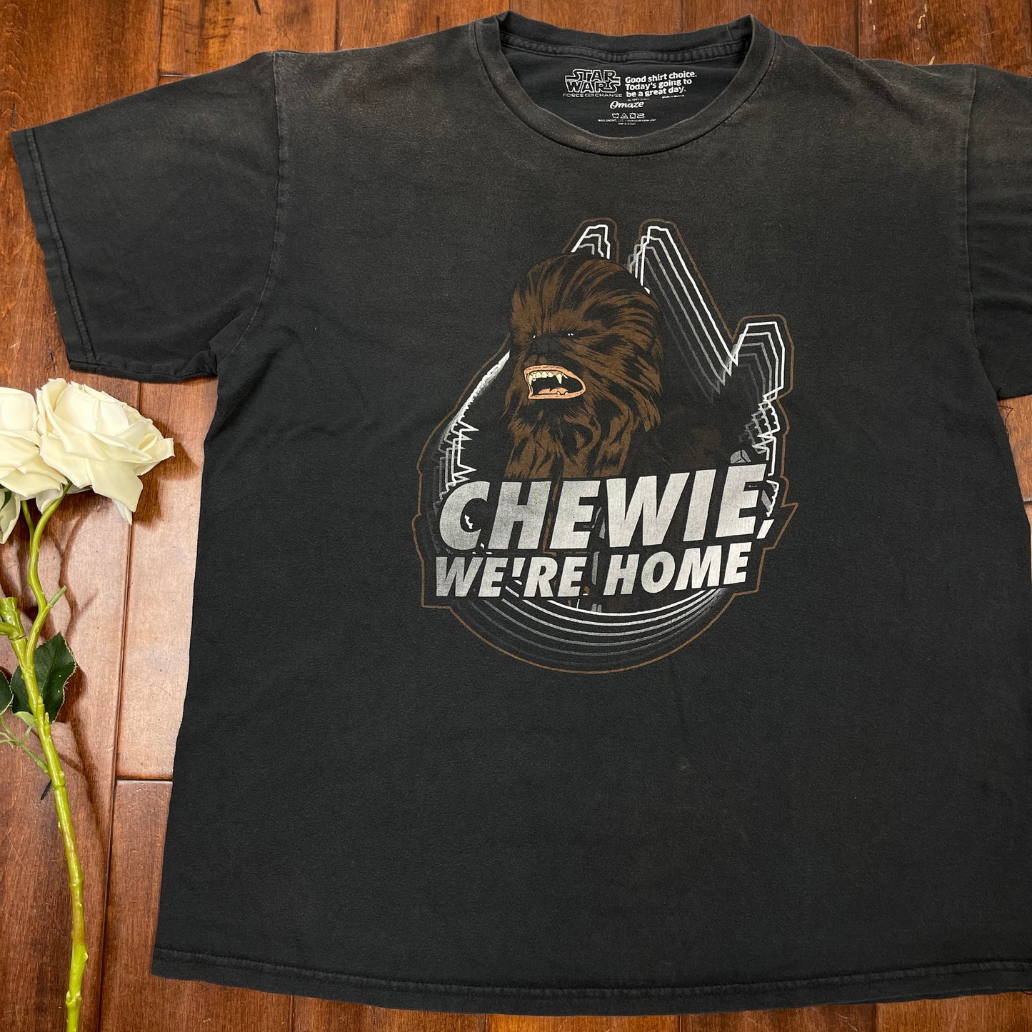 THRIFTED “CHEWIE WE’RE HOME” T-SHIRT