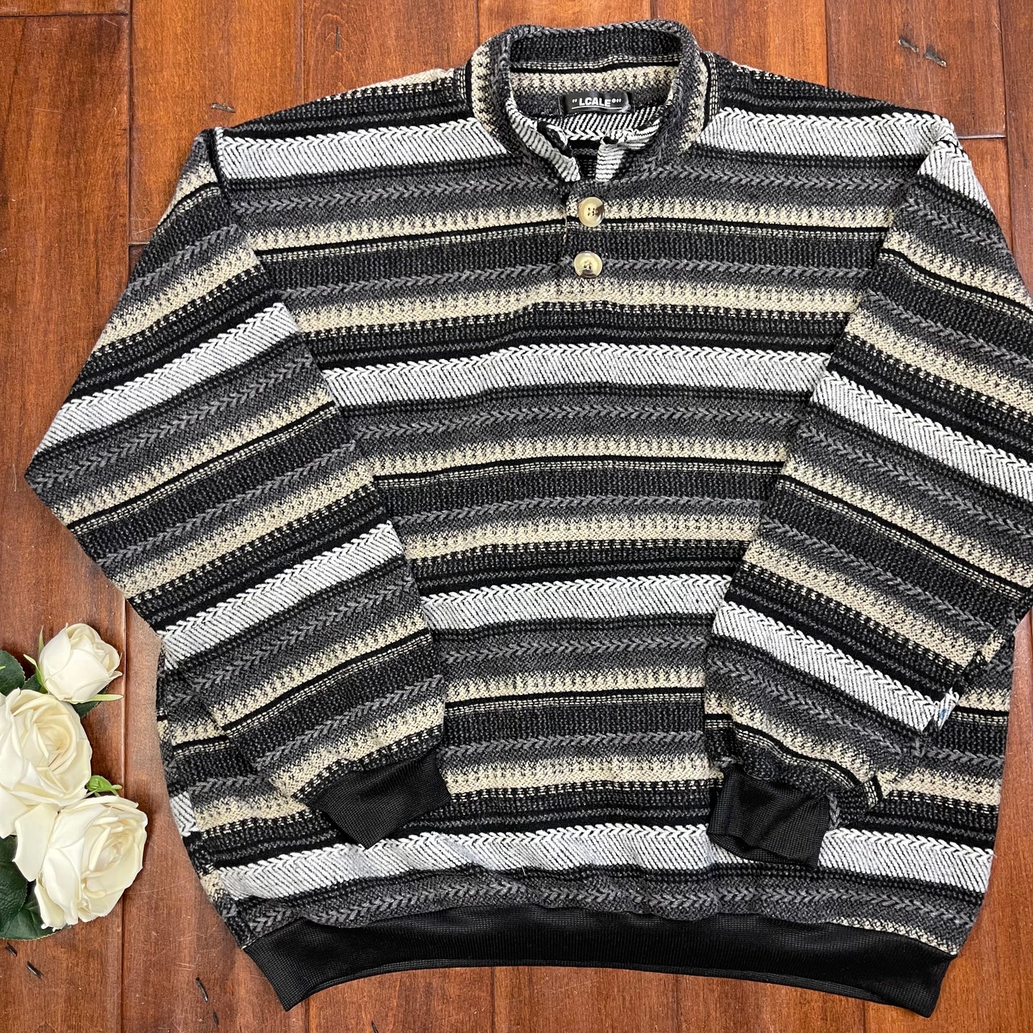 VINTAGE POLO SWEATER