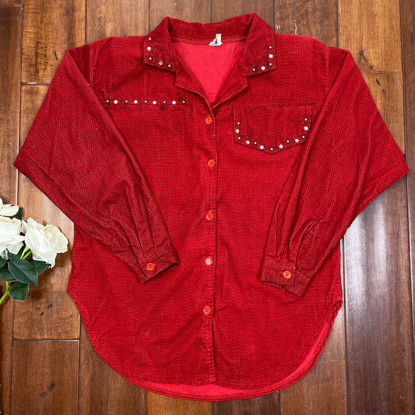 VINTAGE 80’S WESTERN STYLE BUTTON-UP