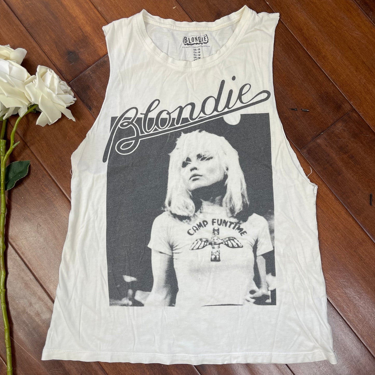 THRIFTED BLONDIE CUT-UP TEE