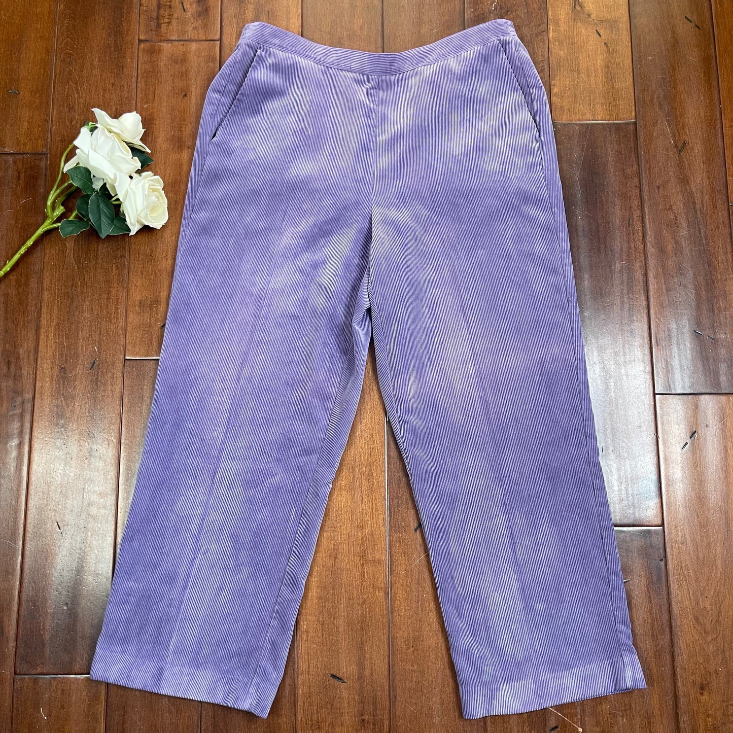 THRIFTED LILAC CORDUROY PANTS