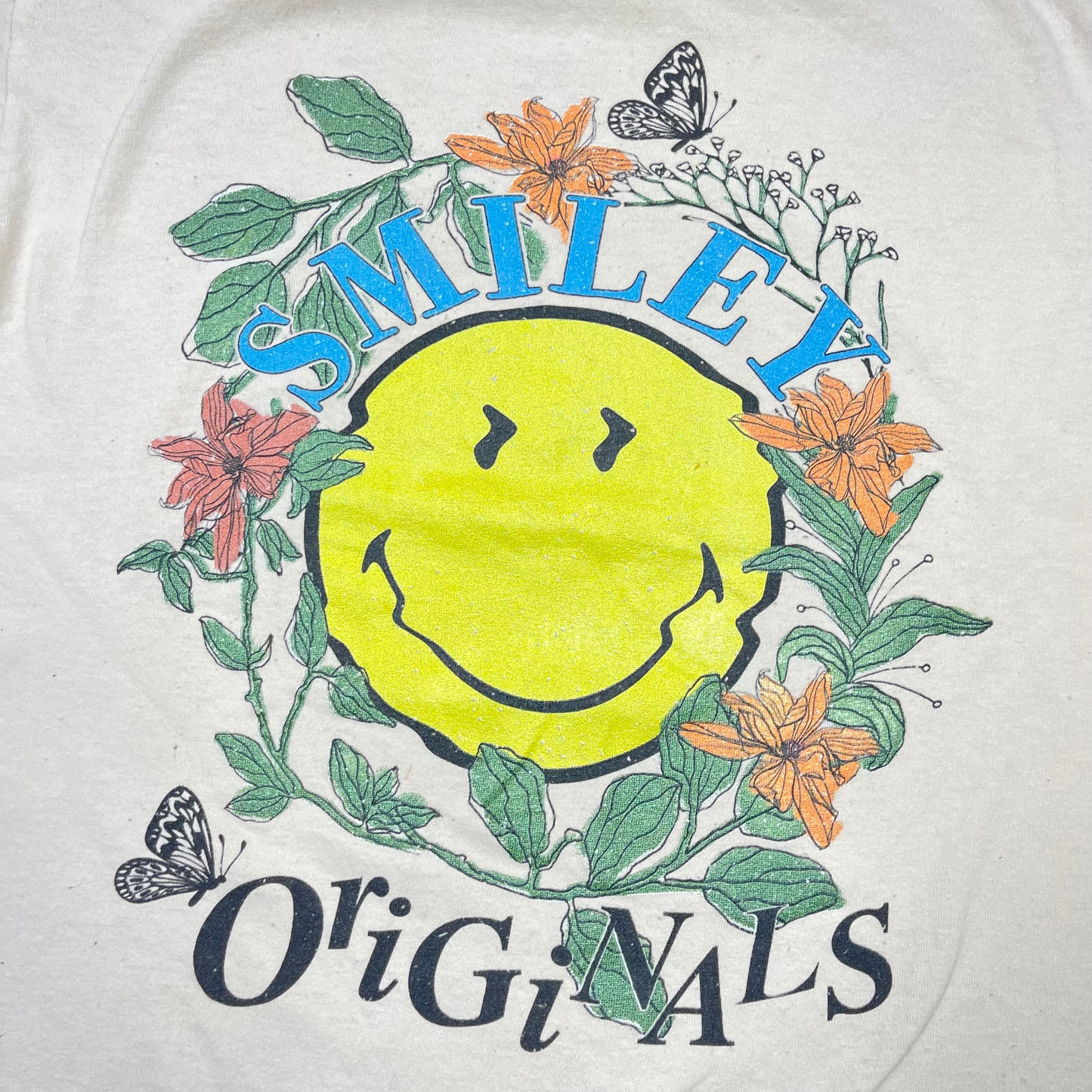 THRIFTED “SMILEY” T-SHIRT