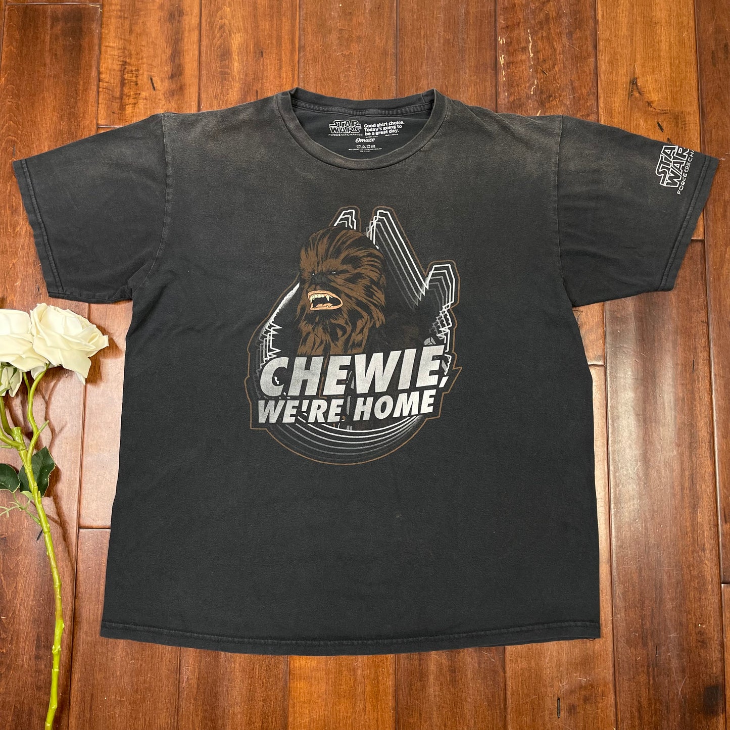 THRIFTED “CHEWIE WE’RE HOME” T-SHIRT
