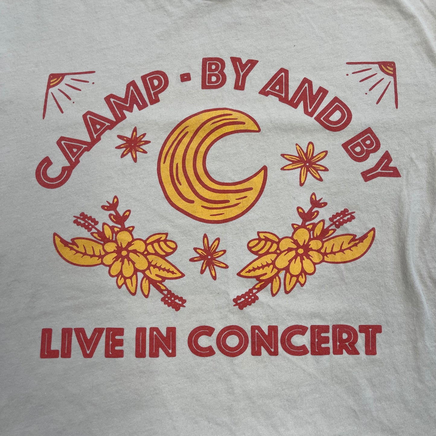 THRIFTED “CAAMP-BY AND BY LIVE IN CONCERT” T-SHIRT