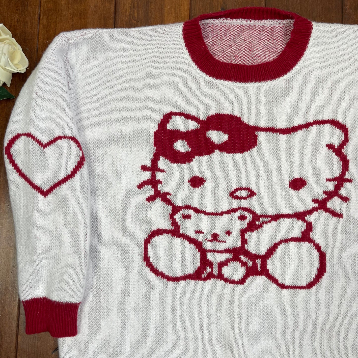 THRIFTED HELLO KITTY SWEATER