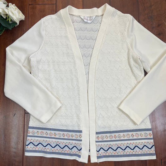 VINTAGE 70’S CARDIGAN DRAPE TOP