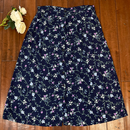 VINTAGE FLORAL SKIRT